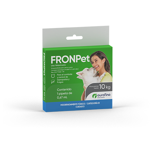 ForzaVet FRONPet 0,67 ml - 1 pipeta de 0,67 mL para perros hasta 10kg
