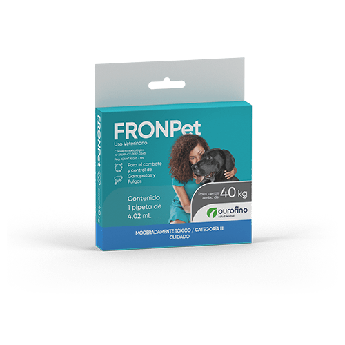 ForzaVet FRONPet 4,02 ml - 1 pipeta de 4,02 mL para perros arriba de 40kg